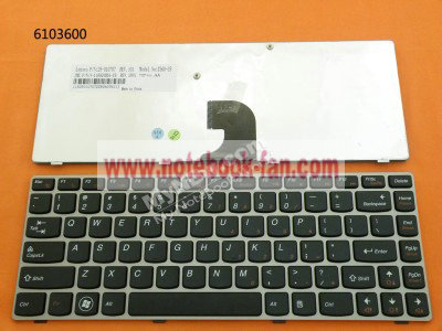New LENOVO Z360 keyboard US BLack 25-010707 Z360-US V-116920BS1 - Click Image to Close
